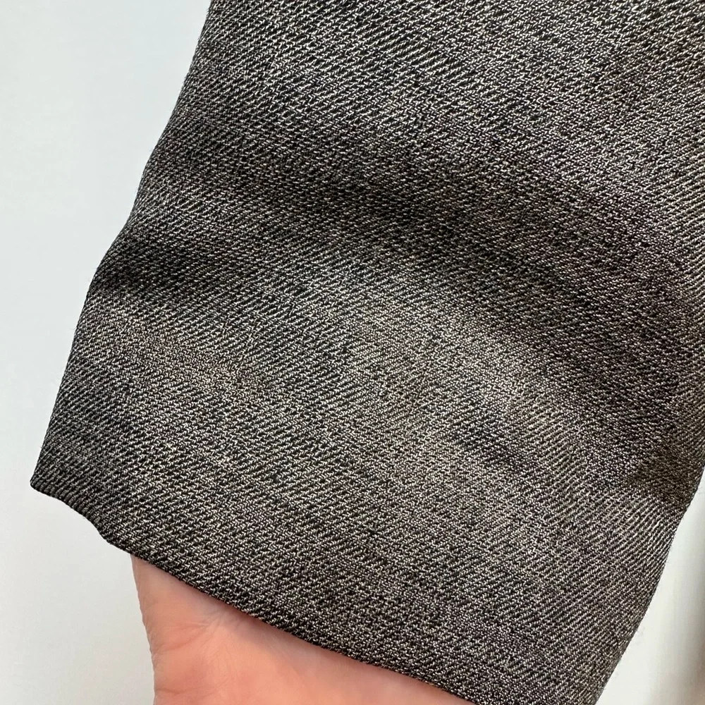 Talbots Collection Italian Fabric Wool Overcoat Shimmer Blazer Jacket Size 2P